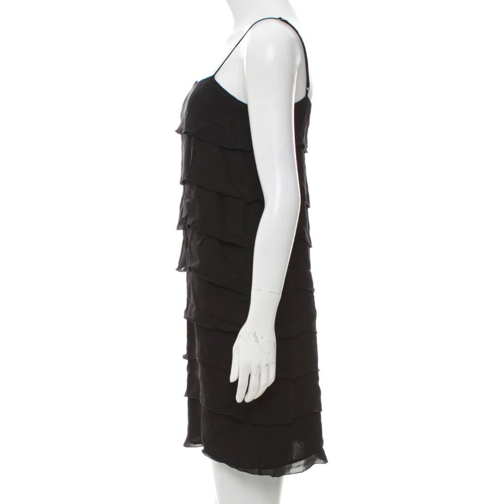 Nili Lotan Silk Tiered Mini Dress Size S - Picture 2 of 11